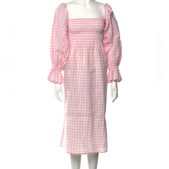 Daily Sleeper, Plaid, Midi Dress, XXS - Picture 1 of 5